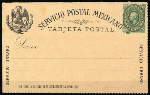 1885, Mexiko, P 8, Brief