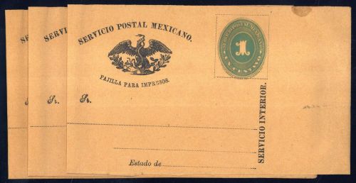 1887, Mexiko, S 9 (3), Brief