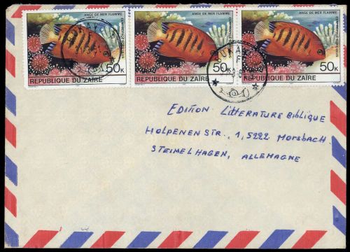 1980, Zaire, 668 (3), Brief