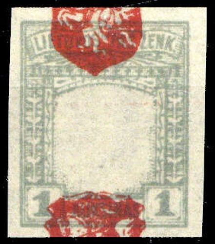 1919, Litauen, 58 U Var., **
