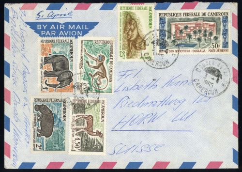 1962, Kamerun, 355-58 u.a., Brief