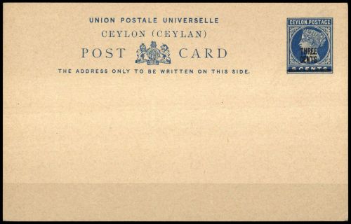 1888, Ceylon, P 21, Brief