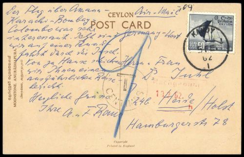 Ceylon, 304, Brief