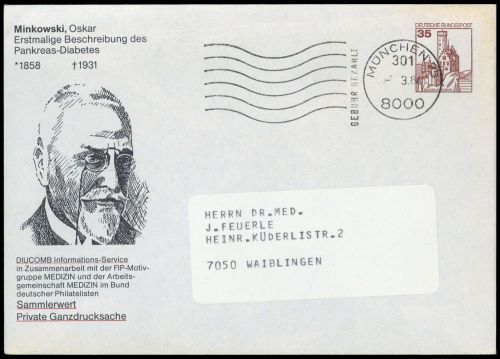 Menschen & Gesellschaft, Persönlichkeiten, Bu PU 109, Brief