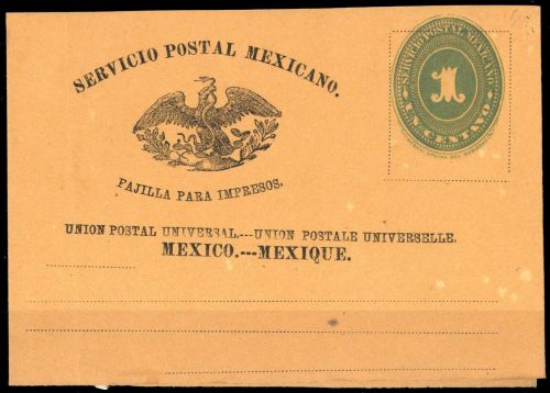 1887, Mexiko, S 11, Brief