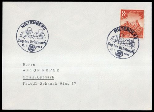 Postgeschichte,Tag der Briefmarke,Deutschland bis 1945, Brief