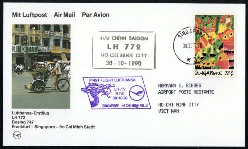 1990, Singapur, Brief