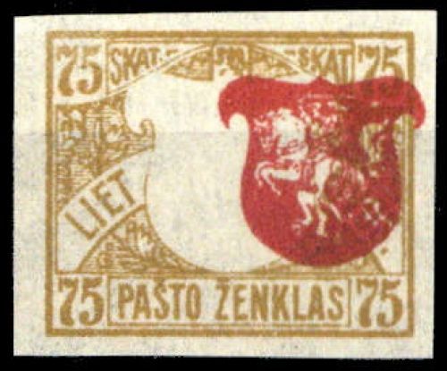 1919, Litauen, 57 U Var., **