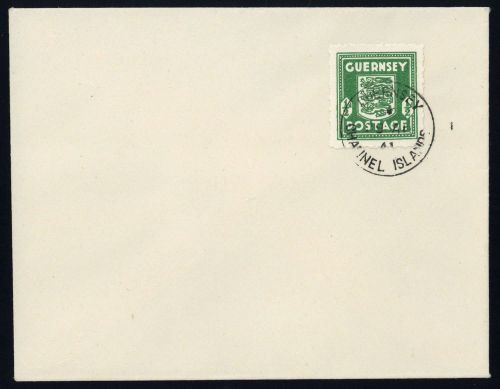 1941, Deutsche Besetzung II. WK Guernsey, 1, Brief