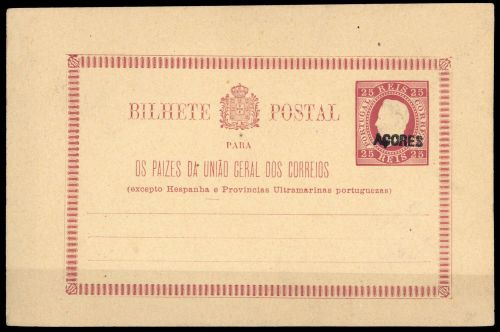 1878, Azoren, P 2 I, Brief