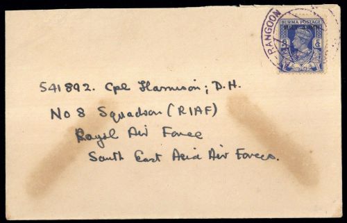 1945, Birma, 38, Brief
