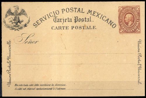 1885, Mexiko, P 12, Brief