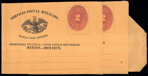 1887, Mexiko, S 12 (3), Brief