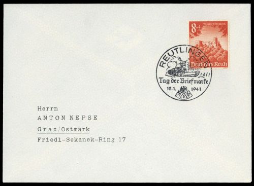 Postgeschichte,Tag der Briefmarke,Deutschland bis 1945, Brief