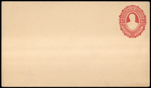 1891, Honduras, U 6 a, Brief
