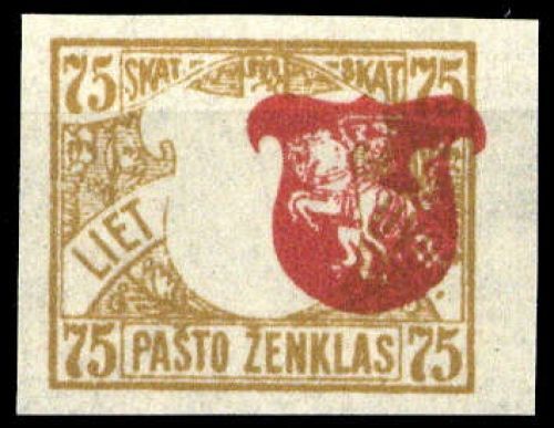 1919, Litauen, 57 U Var., **