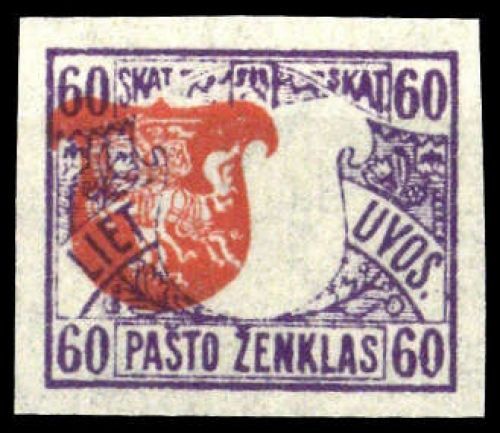 1919, Litauen, 56 U Var., **
