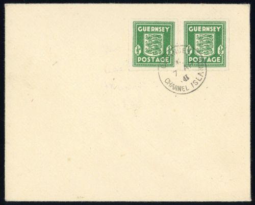1941, Deutsche Besetzung II. WK Guernsey, 1 (2), Brief