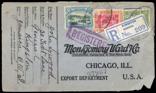 1922, Jamaica, 99 u.a., Brief