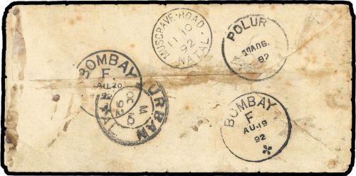 1892, Natal, Brief