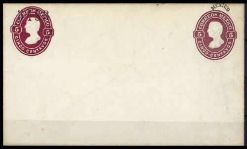 1882, Mexiko, U 12, Brief