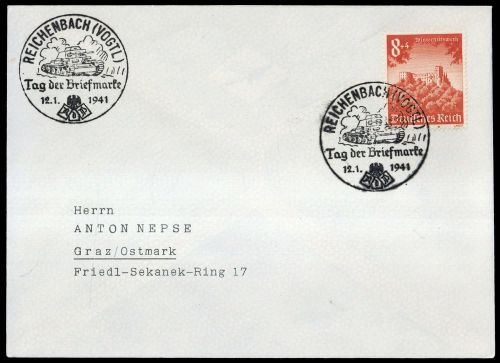 Postgeschichte,Tag der Briefmarke,Deutschland bis 1945, Brief