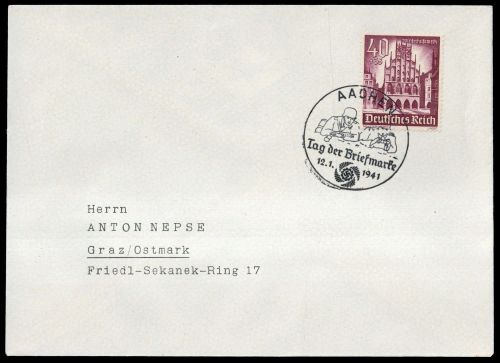 Postgeschichte,Tag der Briefmarke,Deutschland bis 1945, Brief