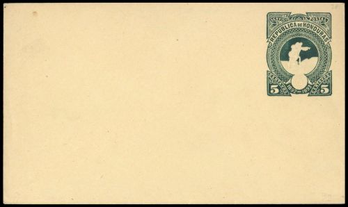 1892, Honduras, U 9, Brief