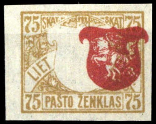 1919, Litauen, 57 U Var., **