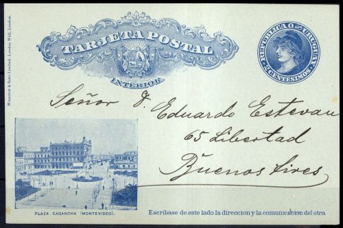 1901, Uruguay, P 25, Brief