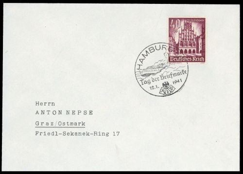 Postgeschichte,Tag der Briefmarke,Deutschland bis 1945, Brief