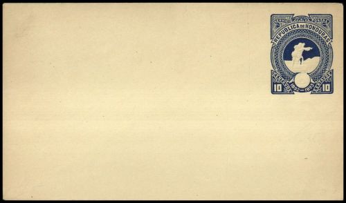 1892, Honduras, U 10, Brief