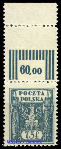 1922, Ost-Oberschlesien Reguläre Ausgabe, 6 OR L, **