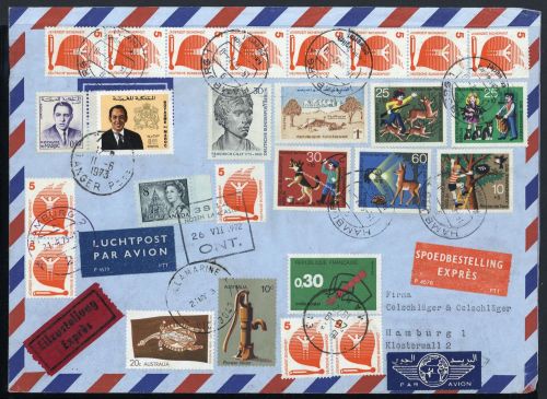 1972, Marokko, 721 u.a., Brief