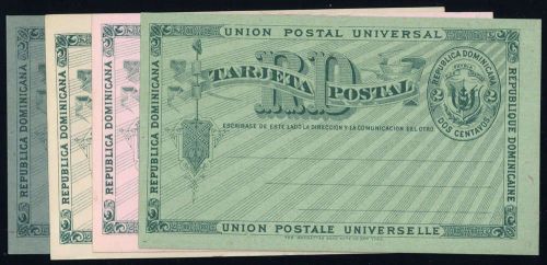 1881, Dominikanische Republik, P 5 b u.a., Brief