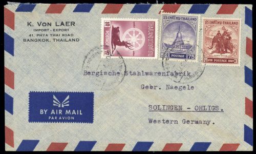 1955, Thailand, 315 u.a., Brief