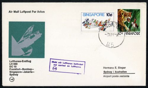 1974, Singapur, Brief