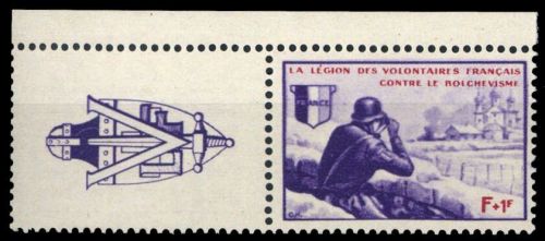 1942, Deutsche Besetzung II. WK Französische Legion, X ZF, **