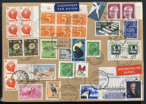 1972, Südafrika, 373 u.a., Brief