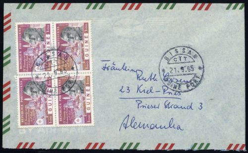 1954, Portugiesisch Guinea, 291, Brief