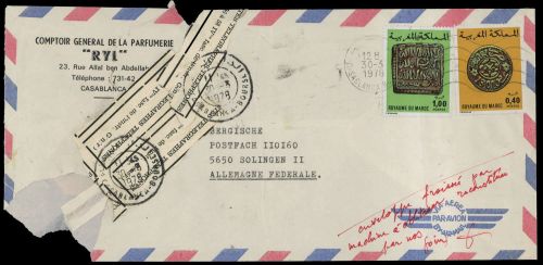 1976, Marokko, 827, 824, Brief