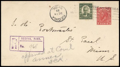 1930, Canada, 151 u.a, Brief