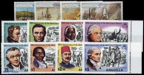 1981, Anguilla, 427-30 u.a., **