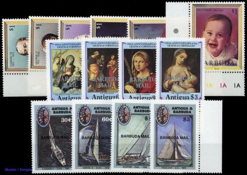 1984, Barbuda, 718-23 u.a., **
