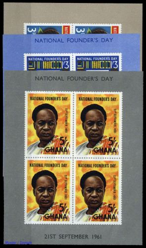 1960, Ghana, Bl. 2-4, **