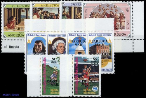 1982, Barbuda, 640-43 u.a., **