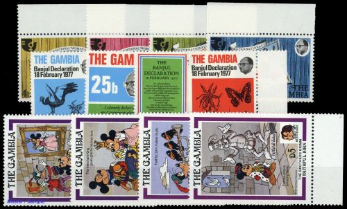 1975, Gambia, 319-22 u.a., **