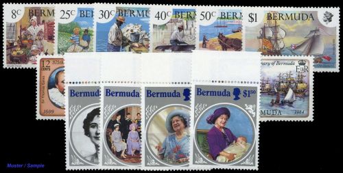 1981, Bermuda, 395-400 u.a., **