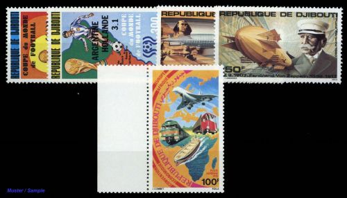 1978, Dschibuti, 225-26 u.a., **