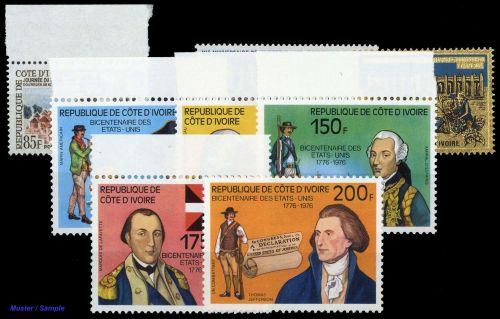 1964, Elfenbeinküste, 277 u.a., **